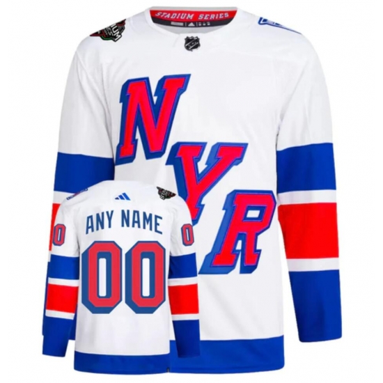 New York Rangers 2024 Stadium Series Customized Throwback Hockey Jersey New York Rangers 2024 Stadium Series Customized Throwback Hockey Jersey
