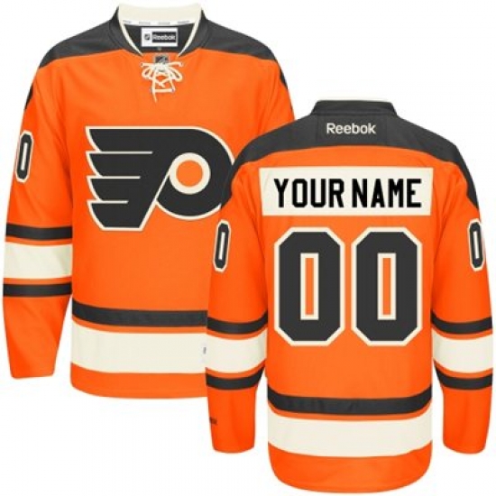 Men Women Youth Toddler Orange Jersey - Customized Reebok Philadelphia Flyers New Third Men Women Youth Toddler Orange Jersey - Customized Reebok Philadelphia Flyers New Third
