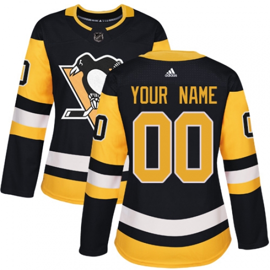 Men Women Youth Toddler Black Jersey - Customized Adidas Pittsburgh Penguins Home II Men Women Youth Toddler Black Jersey - Customized Adidas Pittsburgh Penguins Home II