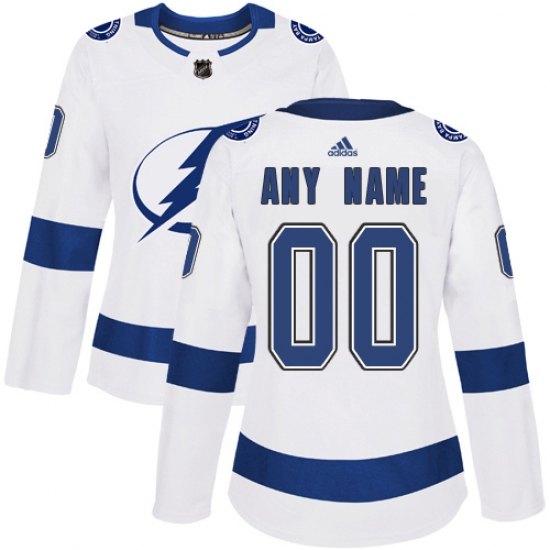 Men Women Youth Toddler White Jersey - Customized Adidas Tampa Bay Lightning Away II Men Women Youth Toddler White Jersey - Customized Adidas Tampa Bay Lightning Away II