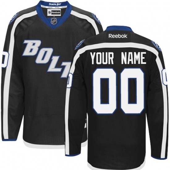 Men Women Youth Toddler Youth Black Jersey - Customized Reebok Tampa Bay Lightning Third Men Women Youth Toddler Youth Black Jersey - Customized Reebok Tampa Bay Lightning Third