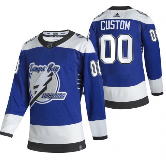 Tampa Bay Lightning Custom Blue Men Women youth Adidas 2020 21 Alternate Authentic Player NHL Jersey Tampa Bay Lightning Custom Blue Men Women youth Adidas 2020 21 Alternate Authentic Player NHL Jersey
