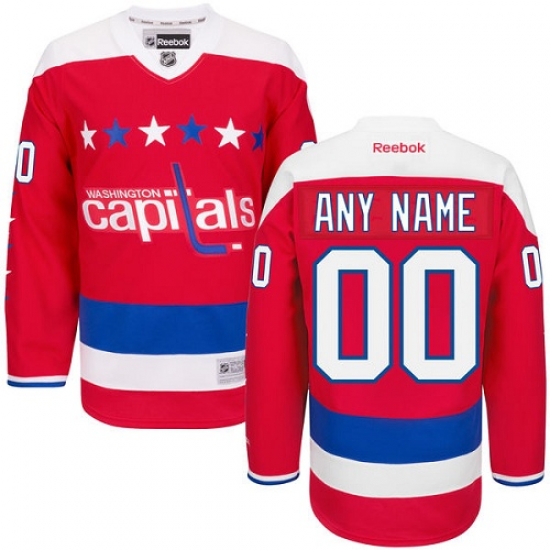 Men Women Youth Toddler Red Jersey - Customized Reebok Washington Capitals Third Men Women Youth Toddler Red Jersey - Customized Reebok Washington Capitals Third
