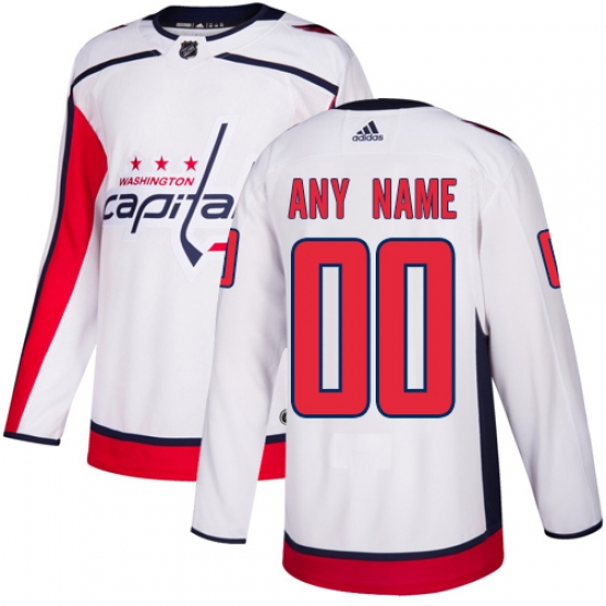 Men Women Youth Toddler Youth White Jersey - Customized Adidas Washington Capitals Away Men Women Youth Toddler Youth White Jersey - Customized Adidas Washington Capitals Away