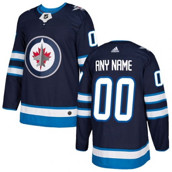 Men Women Youth Toddler Youth Navy Blue Jersey - Customized Adidas Winnipeg Jets Home Men Women Youth Toddler Youth Navy Blue Jersey - Customized Adidas Winnipeg Jets Home