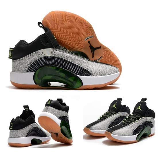 Jordan 35 Men Shoes Grey Green Jordan 35 Men Shoes Grey Green