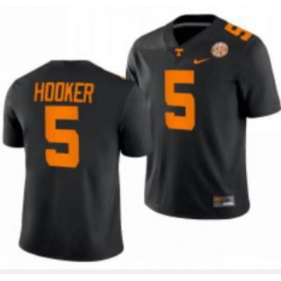 Men Nike Tennessee Hendon Hooker #5 Volunteers Legend College Jersey Black Men Nike Tennessee Hendon Hooker #5 Volunteers Legend College Jersey Black