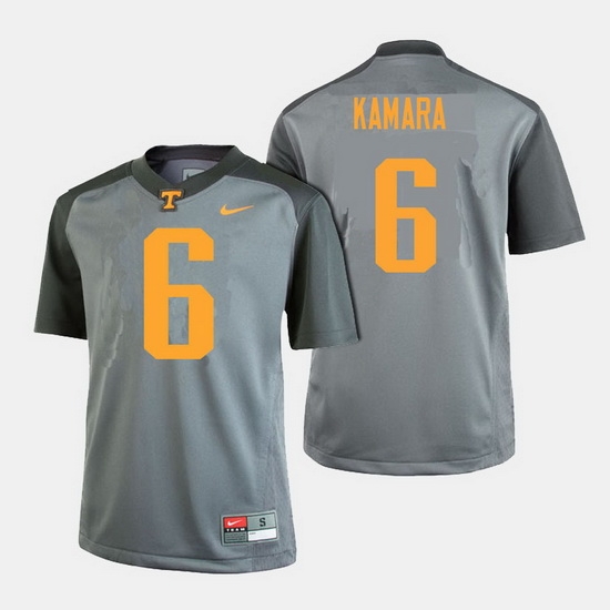 Men Tennessee Volunteers Alvin Kamara College Football Gray Jersey Men Tennessee Volunteers Alvin Kamara College Football Gray Jersey