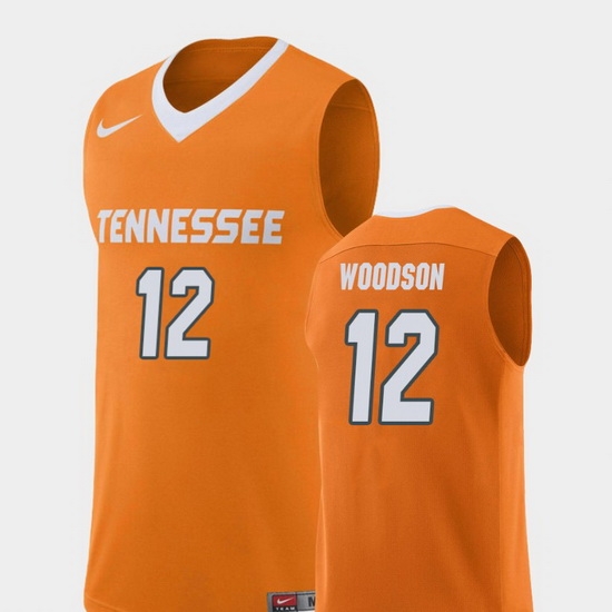 Men Tennessee Volunteers Brad Woodson Orange Replica College Basketball Jersey Men Tennessee Volunteers Brad Woodson Orange Replica College Basketball Jersey
