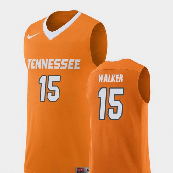 Men Tennessee Volunteers Derrick Walker Orange Replica College Basketball Jersey Men Tennessee Volunteers Derrick Walker Orange Replica College Basketball Jersey