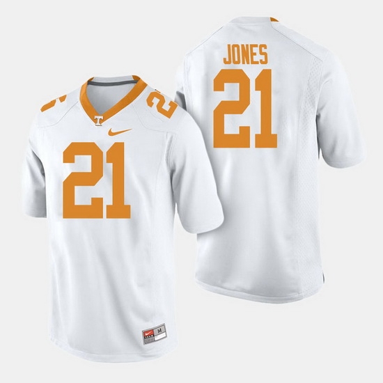 Men Tennessee Volunteers Jacquez Jones College Football White Jersey Men Tennessee Volunteers Jacquez Jones College Football White Jersey