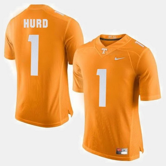 Men Tennessee Volunteers Jalen Hurd College Football Orange Jersey Men Tennessee Volunteers Jalen Hurd College Football Orange Jersey