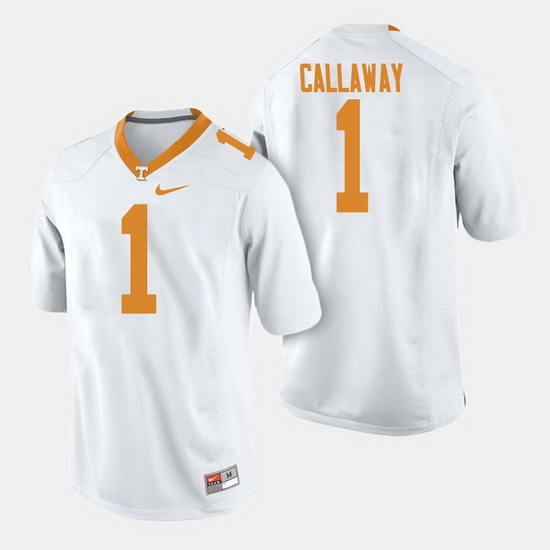 Men Tennessee Volunteers Marquez Callaway College Football White Jersey Men Tennessee Volunteers Marquez Callaway College Football White Jersey