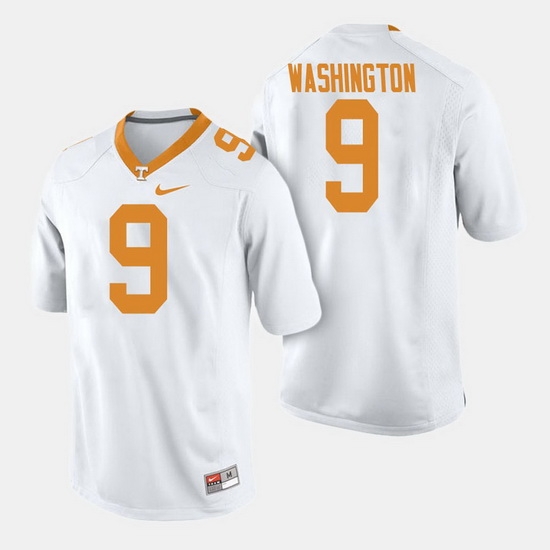 Men Tennessee Volunteers Seth Washington College Football White Jersey Men Tennessee Volunteers Seth Washington College Football White Jersey