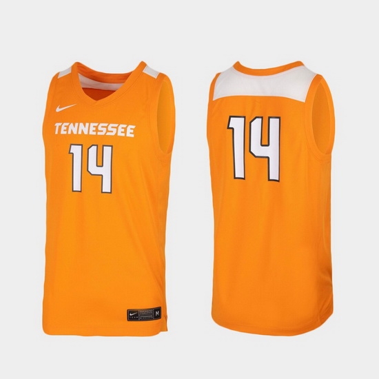 Men Tennessee Volunteers Tennessee Orange Replica College Basketball Nike Jersey Men Tennessee Volunteers Tennessee Orange Replica College Basketball Nike Jersey