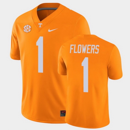Men Tennessee Volunteers Trevon Flowers College Football Orange Alumni Player Game Jersey Men Tennessee Volunteers Trevon Flowers College Football Orange Alumni Player Game Jersey
