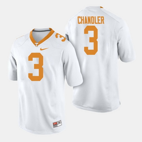 Men Tennessee Volunteers Ty Chandler College Football White Jersey Men Tennessee Volunteers Ty Chandler College Football White Jersey