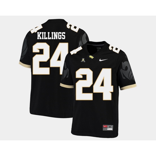 Men Ucf Knights D.J. Killings Black College Football Aac Jersey Men Ucf Knights D.J. Killings Black College Football Aac Jersey