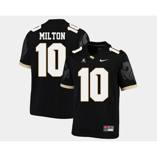 Men Ucf Knights Mckenzie Milton Black College Football Aac Jersey Men Ucf Knights Mckenzie Milton Black College Football Aac Jersey