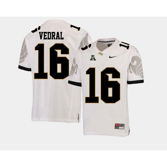 Men Ucf Knights Noah Vedral White College Football Aac Jersey Men Ucf Knights Noah Vedral White College Football Aac Jersey