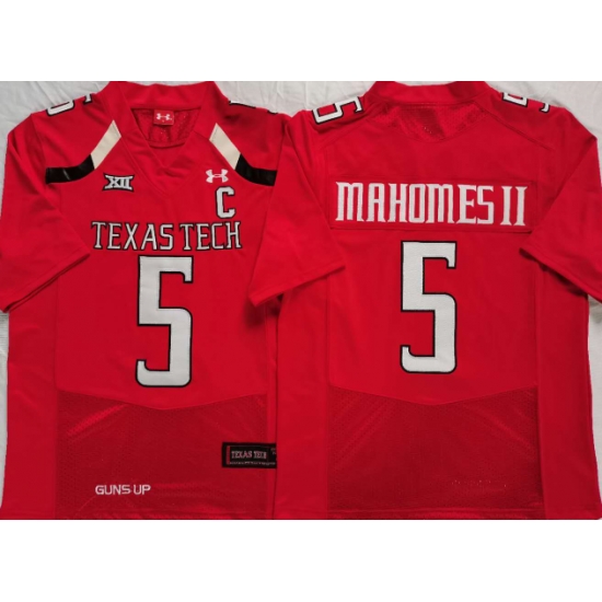 Men Texas Tech Red Patrick Mahomes #5 Football Stitched Team Jersey Men Texas Tech Red Patrick Mahomes #5 Football Stitched Team Jersey
