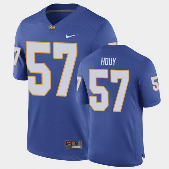 Men Pitt Panthers Gabe Houy Game Royal Football Jersey Men Pitt Panthers Gabe Houy Game Royal Football Jersey