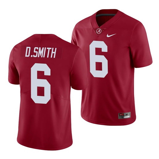 Alabama Crimson Tide DeVonta Smith 6 Crimson Limited Jersey Men's Alabama Crimson Tide DeVonta Smith 6 Crimson Limited Jersey Men's