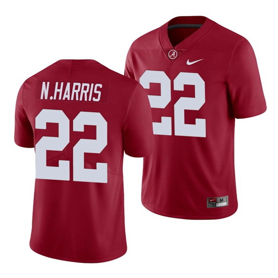 Alabama Crimson Tide Najee Harris 22 Crimson Limited Jersey Men's Alabama Crimson Tide Najee Harris 22 Crimson Limited Jersey Men's