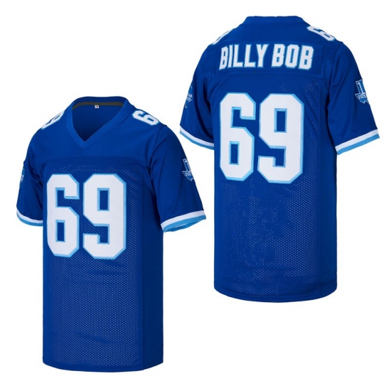 Men Billy Bob 69 West Canaan Coyotes JERSEY blue Men Billy Bob 69 West Canaan Coyotes JERSEY blue