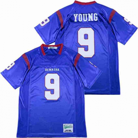 Men CHASE YOUNG 9 DEMATHA CATHOLIC HS FOOTBALL JERSEY Men CHASE YOUNG 9 DEMATHA CATHOLIC HS FOOTBALL JERSEY