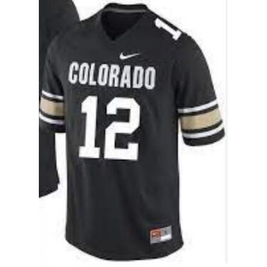 Men Colorado Buffaloes Hunter #12 Black Vapor Limited Black Stitched Jersey Men Colorado Buffaloes Hunter #12 Black Vapor Limited Black Stitched Jersey
