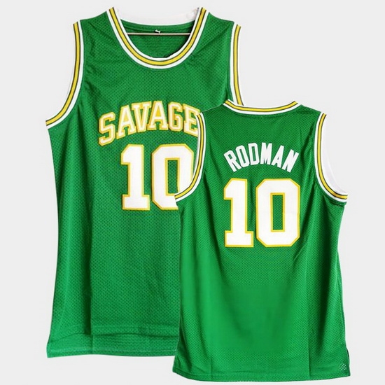 Men Dennis Rodman College Basketball Green Jersey Men Dennis Rodman College Basketball Green Jersey