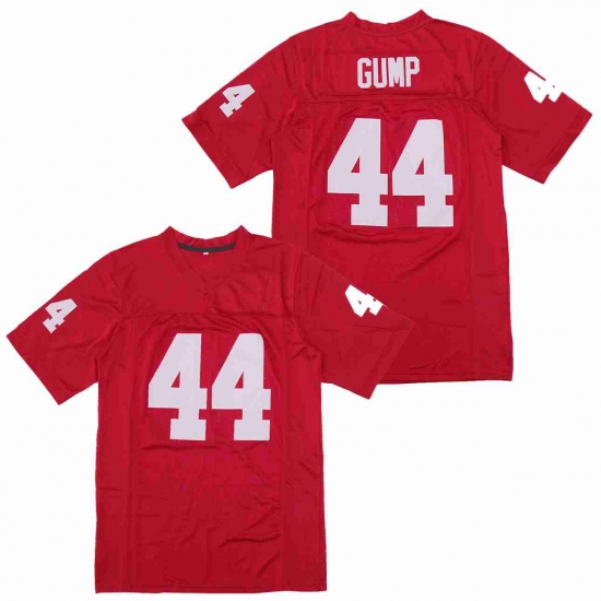 Men Forrest Gump 44 Movie Jersey red Men Forrest Gump 44 Movie Jersey red