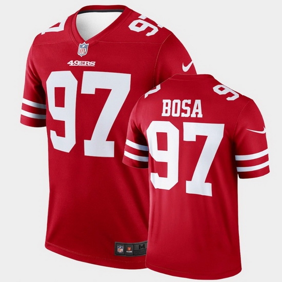 Men San Francisco 49Ers Nick Bosa Legend Scarlet Jersey Men San Francisco 49Ers Nick Bosa Legend Scarlet Jersey