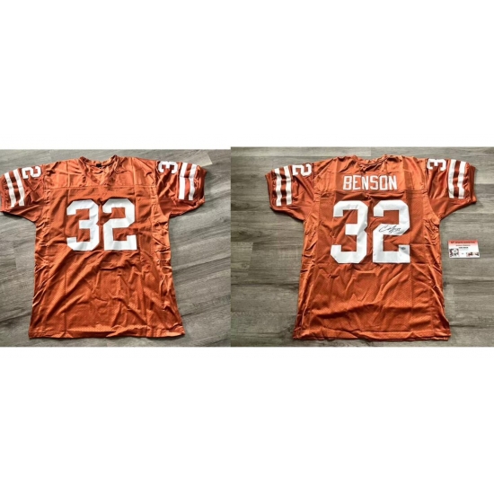 NCAA Benson orange stitched jersey NCAA Benson orange stitched jersey