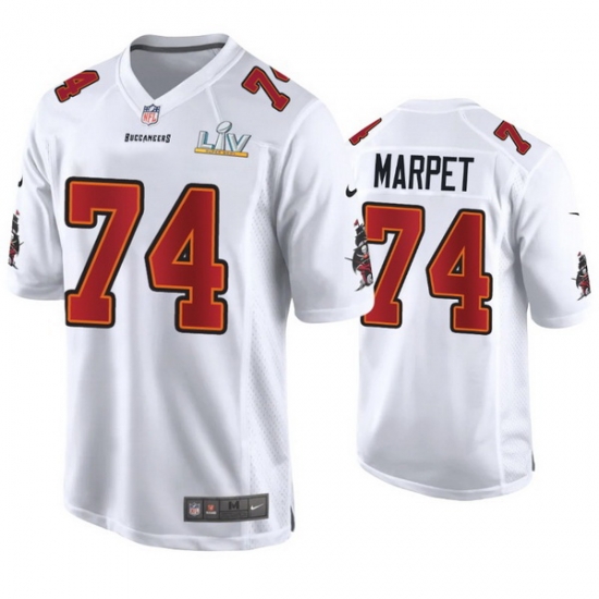 Ali Marpet Buccaneers White Super Bowl Lv Game Fashion Jersey Ali Marpet Buccaneers White Super Bowl Lv Game Fashion Jersey