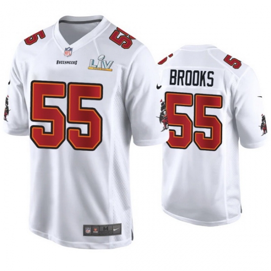 Derrick Brooks Buccaneers White Super Bowl Lv Game Fashion Jersey Derrick Brooks Buccaneers White Super Bowl Lv Game Fashion Jersey