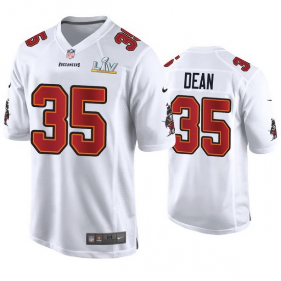Jamel Dean Buccaneers White Super Bowl Lv Game Fashion Jersey Jamel Dean Buccaneers White Super Bowl Lv Game Fashion Jersey