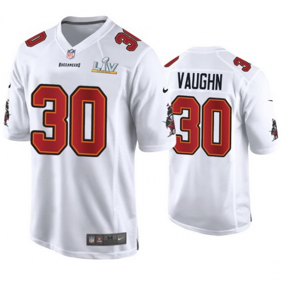 Ke'Shawn Vaughn Buccaneers White Super Bowl Lv Game Fashion Jersey Ke'Shawn Vaughn Buccaneers White Super Bowl Lv Game Fashion Jersey