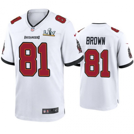 Men Antonio Brown Buccaneers White Super Bowl Lv Game Jersey Men Antonio Brown Buccaneers White Super Bowl Lv Game Jersey