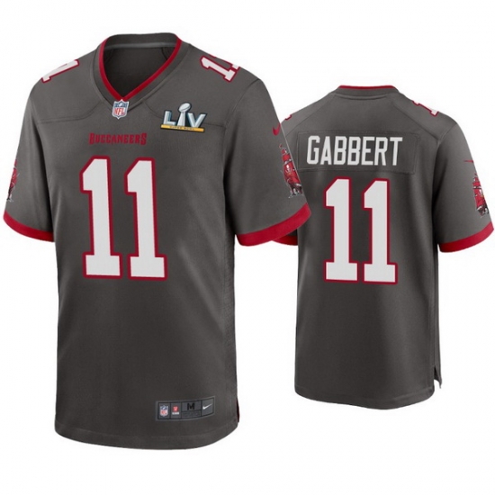 Men Blaine Gabbert Buccaneers Pewter Super Bowl Lv Game Jersey Men Blaine Gabbert Buccaneers Pewter Super Bowl Lv Game Jersey