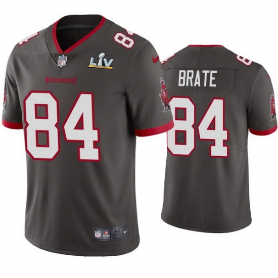 Men Cameron Brate Buccaneers Pewter Super Bowl Lv Vapor Limited Jersey Men Cameron Brate Buccaneers Pewter Super Bowl Lv Vapor Limited Jersey
