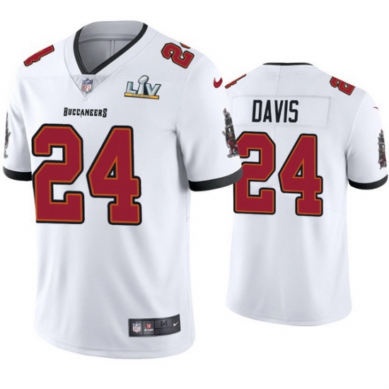 Men Carlton Davis Buccaneers White Super Bowl Lv Vapor Limited Jersey Men Carlton Davis Buccaneers White Super Bowl Lv Vapor Limited Jersey