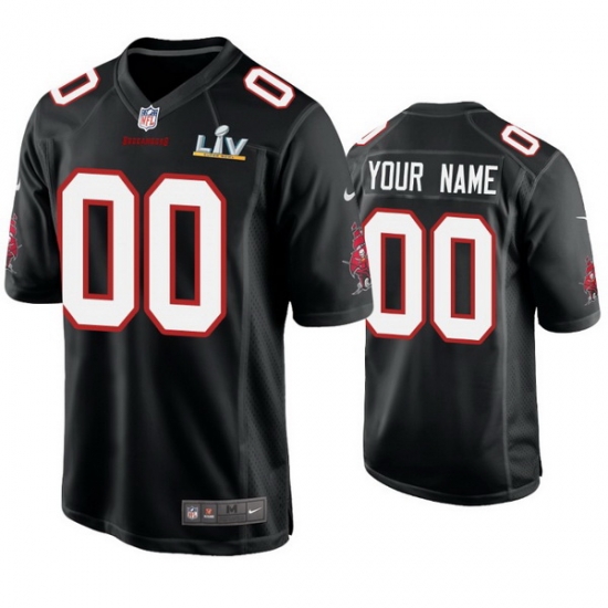 Men Custom Buccaneers Black Super Bowl Lv Game Fashion Jersey Men Custom Buccaneers Black Super Bowl Lv Game Fashion Jersey