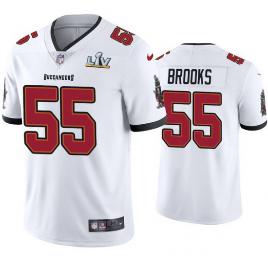 Men Derrick Brooks Buccaneers White Super Bowl Lv Vapor Limited Jersey Men Derrick Brooks Buccaneers White Super Bowl Lv Vapor Limited Jersey