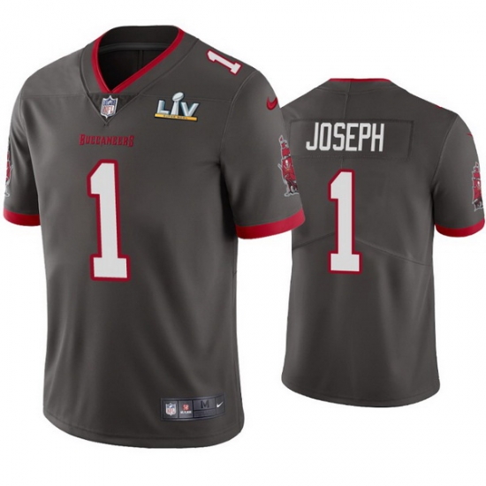 Men Greg Joseph Buccaneers Pewter Super Bowl Lv Vapor Limited Jersey Men Greg Joseph Buccaneers Pewter Super Bowl Lv Vapor Limited Jersey