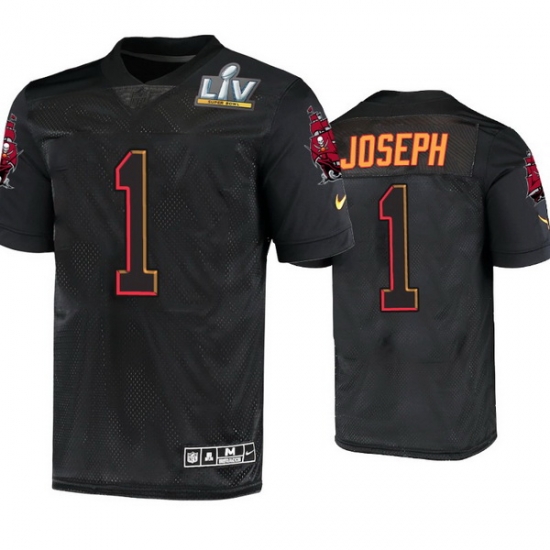 Men Greg Joseph Tampa Bay Buccaneers Black Super Bowl Lv Jersey Men Greg Joseph Tampa Bay Buccaneers Black Super Bowl Lv Jersey