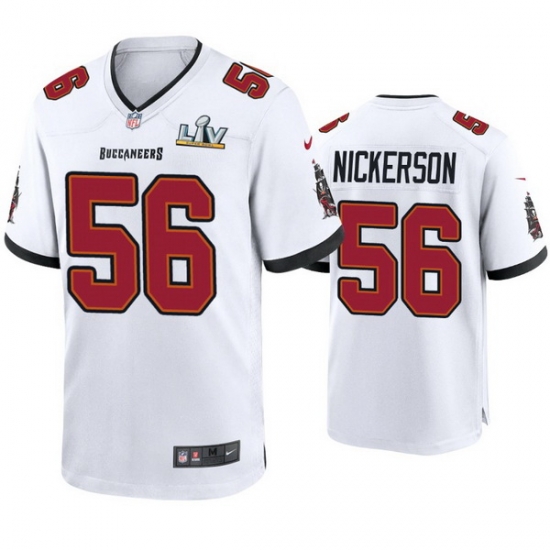 Men Hardy Nickerson Buccaneers White Super Bowl Lv Game Jersey Men Hardy Nickerson Buccaneers White Super Bowl Lv Game Jersey