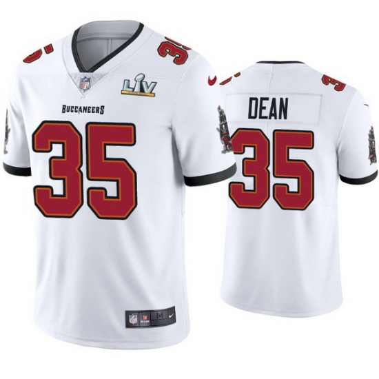 Men Jamel Dean Buccaneers White Super Bowl Lv Vapor Limited Jersey Men Jamel Dean Buccaneers White Super Bowl Lv Vapor Limited Jersey