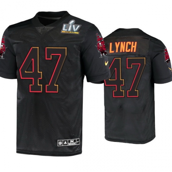 Men John Lynch Tampa Bay Buccaneers Black Super Bowl Lv Jersey Men John Lynch Tampa Bay Buccaneers Black Super Bowl Lv Jersey